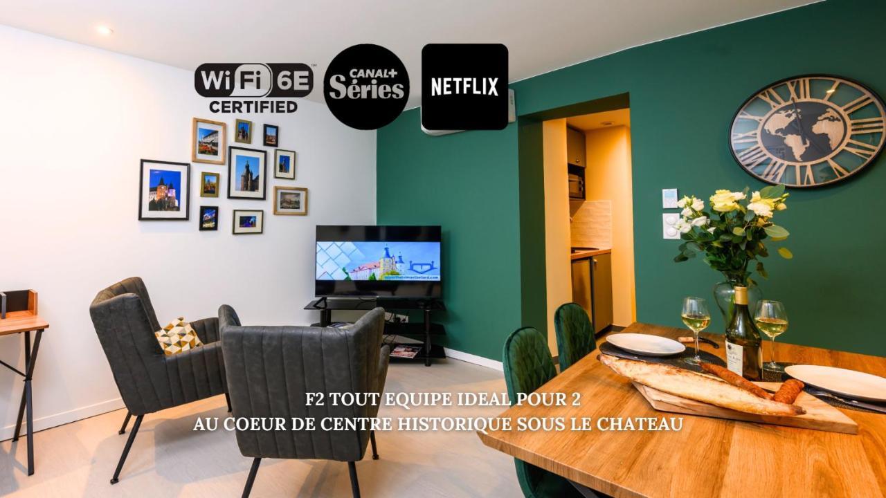 Cozy F2 40M2 Appartement Climatise Chateau Montbéliard Eksteriør billede