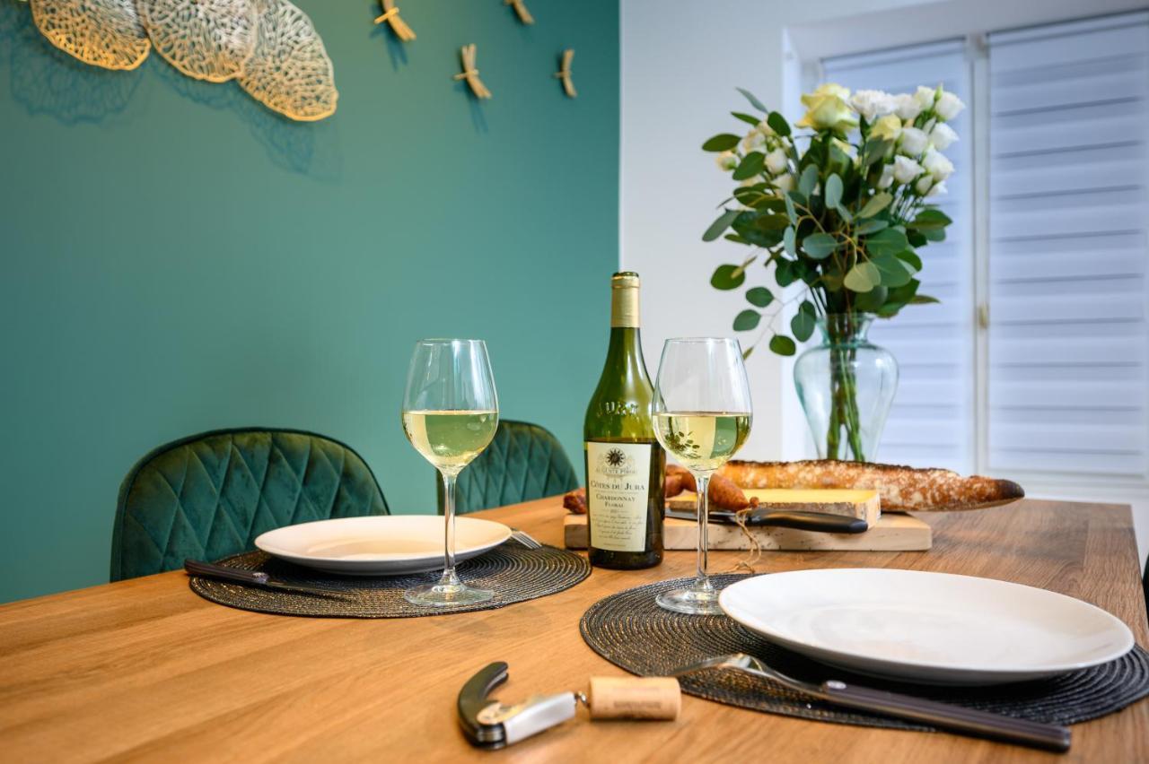 Cozy F2 40M2 Appartement Climatise Chateau Montbéliard Eksteriør billede